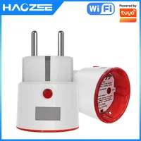 Tuya WiFi Smart Plug Socket EU with Power Monitoring Timing Voice Control Works with Alexa Google Home Smart Life