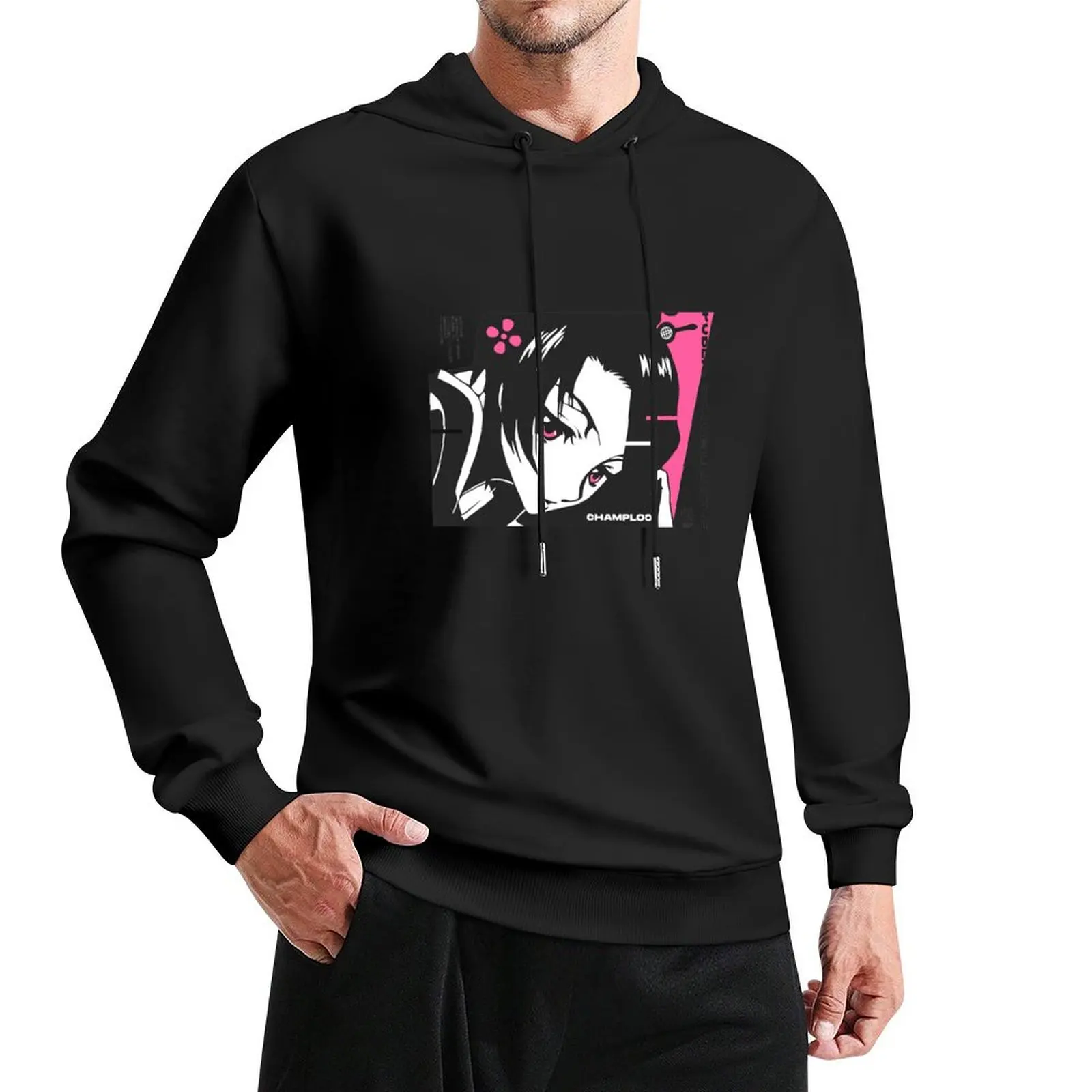 

CHAMPLOO FUU Pullover Hoodie men's sweat-shirt set tracksuits