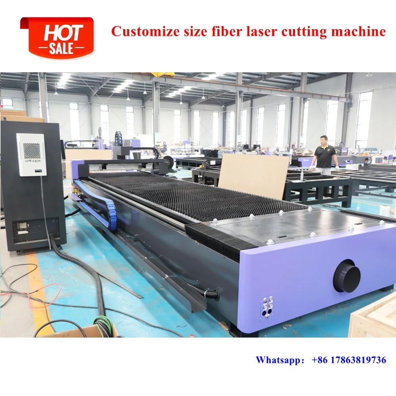 2000W 3000W 6KW 1530 2040 CNC Fiber Laser Cutting Machine Cutter For Metal Steel Iron Aluminum Sheet