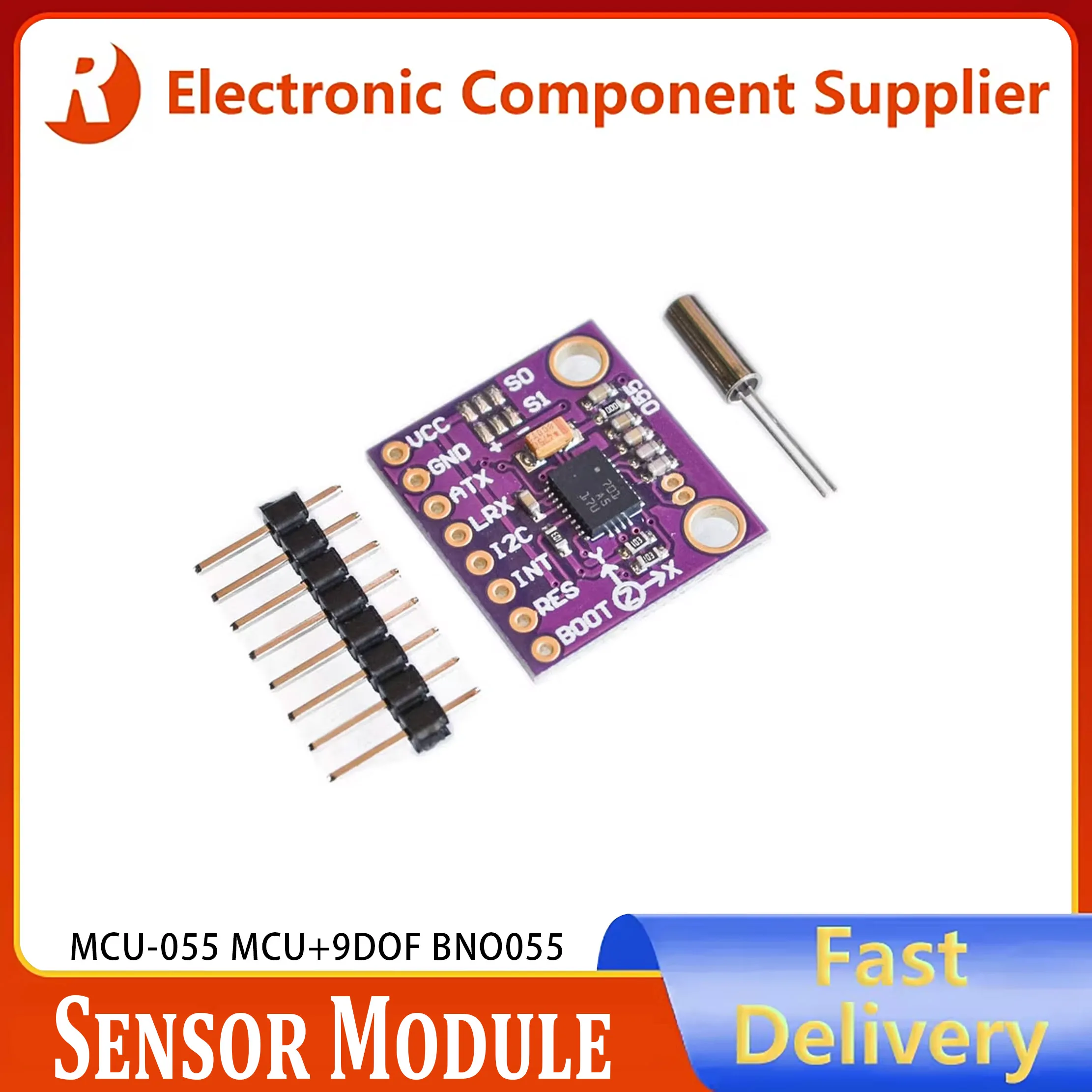 1-2pcs MCU-055 MCU+9DOF BNO055 Intelligent 9-axis Attitude Sensor Module Genuine Original Product