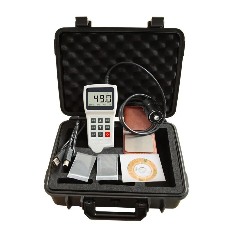 Thickness gauge, high-precision metal galvanized paint film automobile thickness gauge, used car film thickness paint surface t