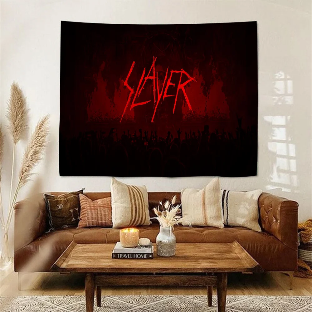 S-Slayer Tapestry Art Printing Cheap Hippie Wall Hanging Bohemian Wall Tapestries Mandala Art Home Decor