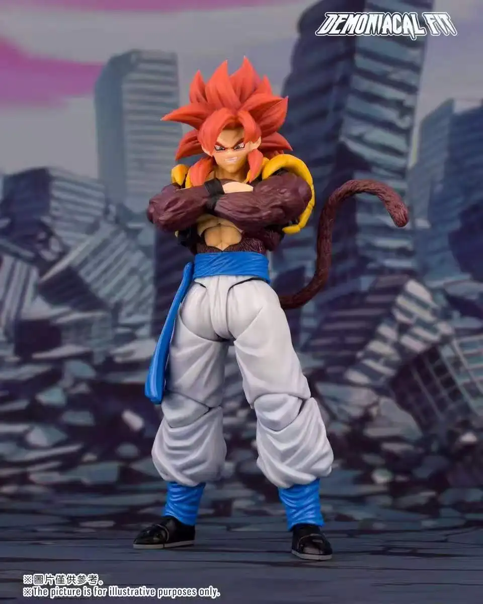 Demoniacal Fit Dragon Ball SHF GT Super Saiyan SSJ4 Gogeta Anime