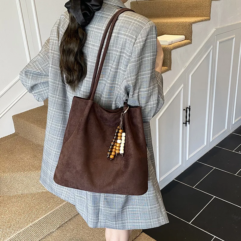 

Новая большая вместительная сумка, непринужденная и универсальная сумка через плечо для повседневных поездок на работу, сумка на одно плечо