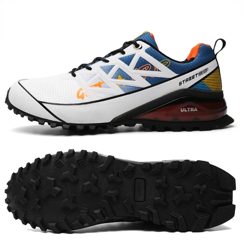 

Men Sneakers Wearproof Light Breathable Casual Sport Running Shoes Non Slip Trekking Walking Outdoor Male Sneakers