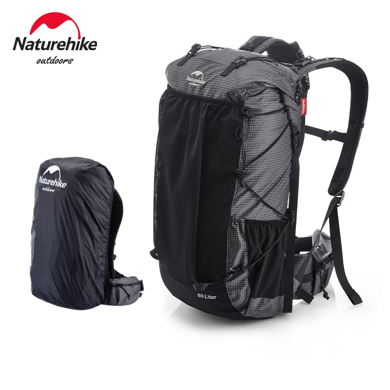 Naturehike Plecak turystyczny Torba sportowa na zewnątrz 60 + 5L Ergonomiczny plecak o dużej pojemności Camping Travel Wodoodporny plecak