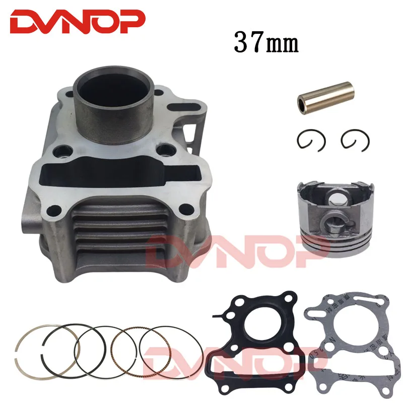 

37mm Scooter Cylinder for SYM Mio 50 Fiddle 2 Jet 4 Allo Cello 50cc Awa XS1P37QMA QJ50QT-18D12100-AMA-000 4-stroke engine part