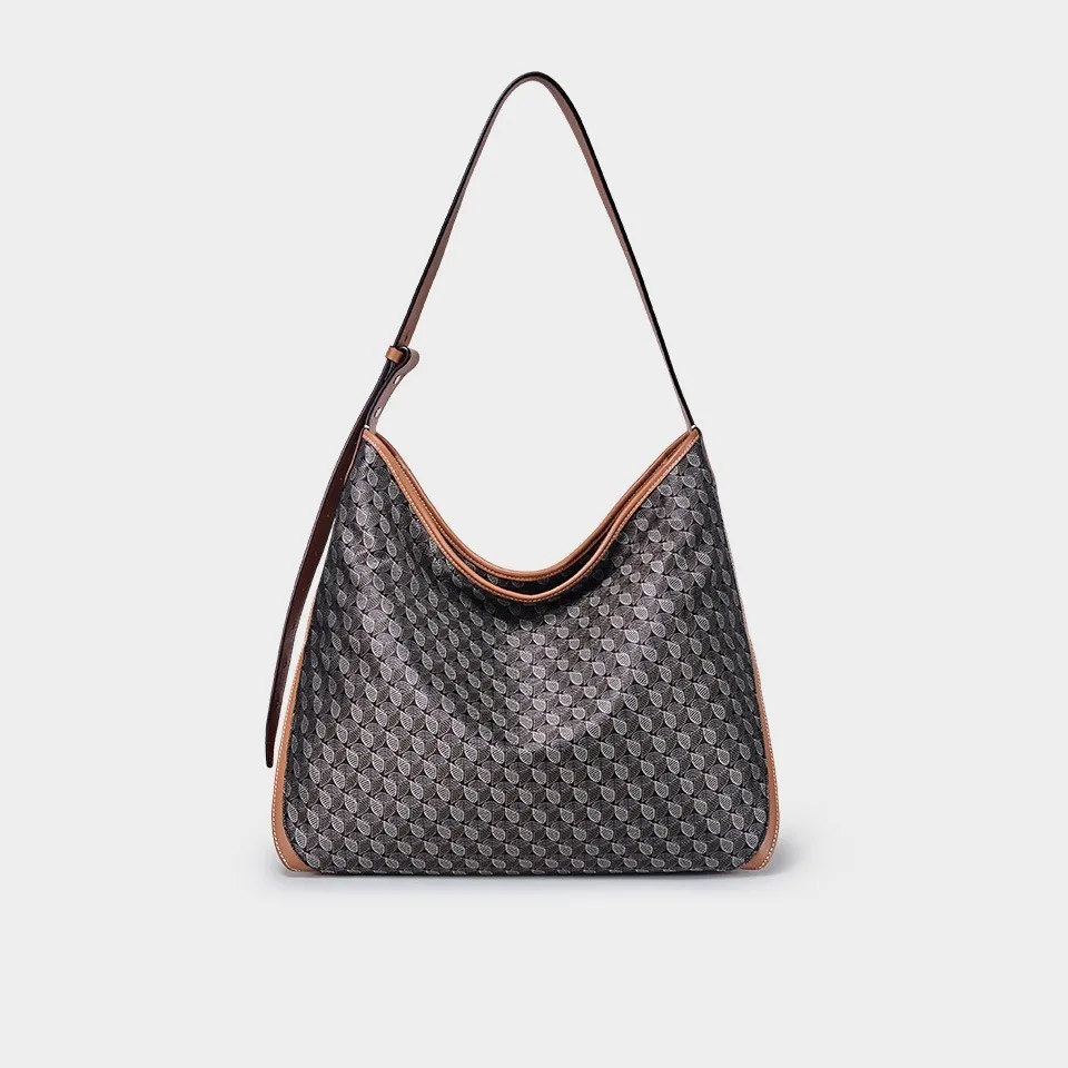 DISSONA Toasttasche aus pflanzlich gegerbtem Rindsleder, Unterarm-Hobo-Tasche, Boston-Einkaufstasche, neu