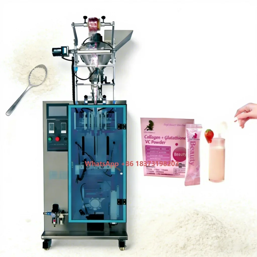 High Speed VC Supplement Powder Sachet Filler Sealer Packet Machine Beauty Drink Enzyme Powder Packaging Machine