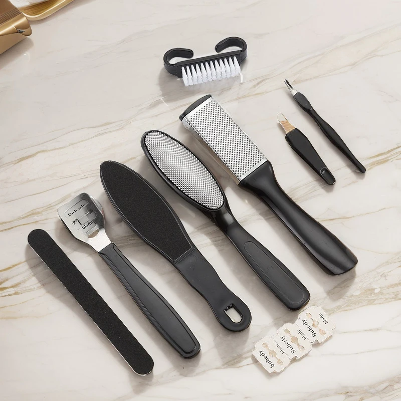 Foot Rub 10 in 1 to Remove Dead Skin Callus Scraping Foot Planer Foot Sharpener Foot Skin Planer Foot Board File Pedicure Tool image 5