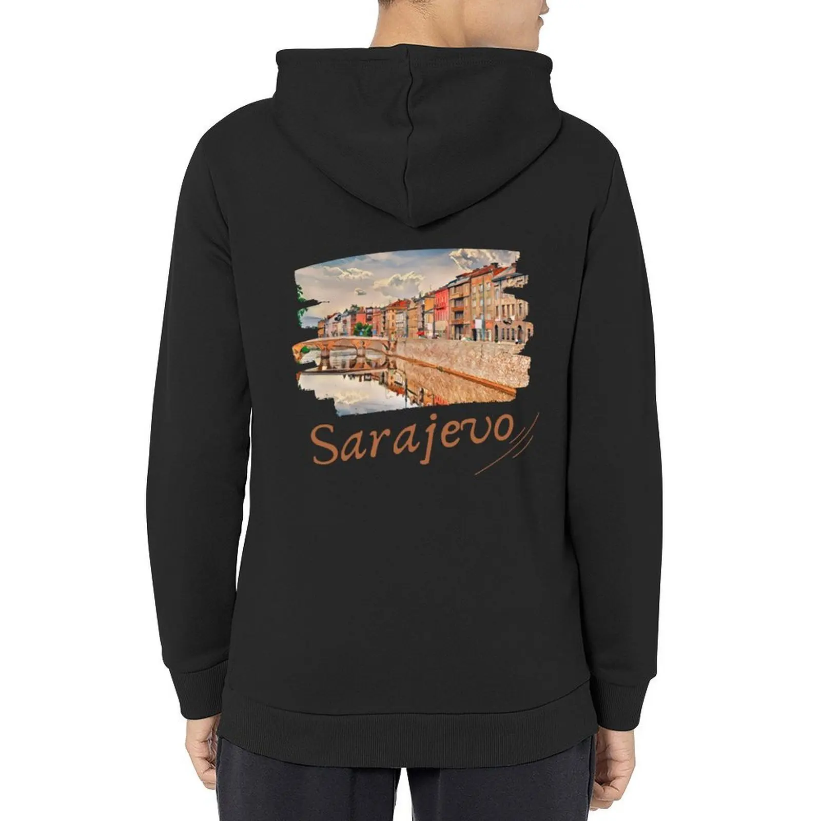 

Bosnia and Herzegovina, Sarajevo Hoodie mens designer clothes korean clothes mens clothing men's clothing hoodie oversize