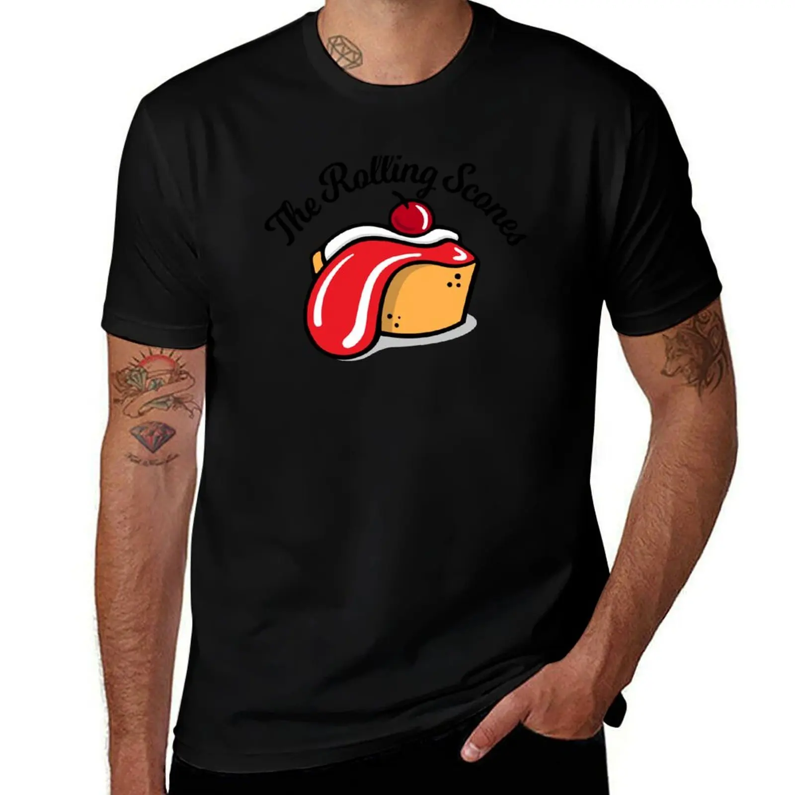 The Rolling Scones T-Shirt Work Casual Loose Fit T-Shirt