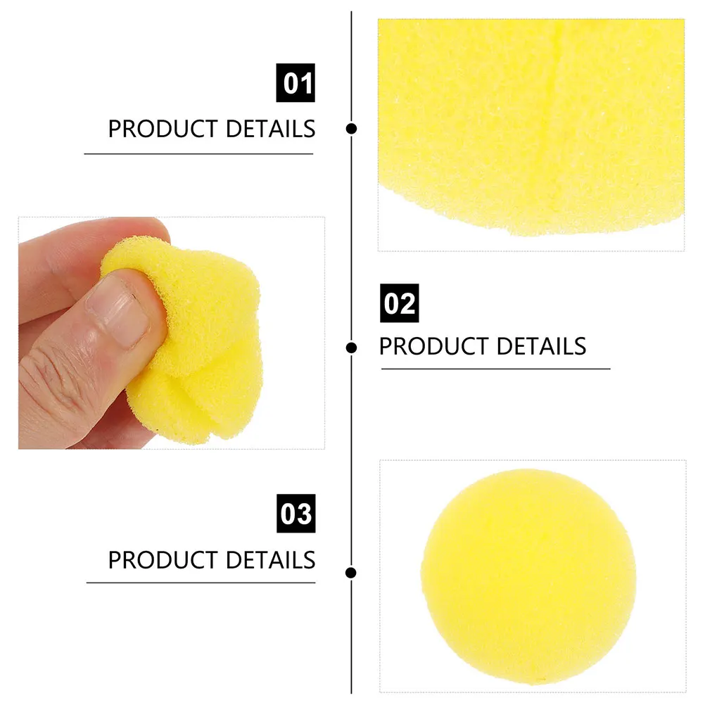 

40 Pcs Clown Nose Prop Blue Sponge Circus Carnival Accessory Costume Halloween