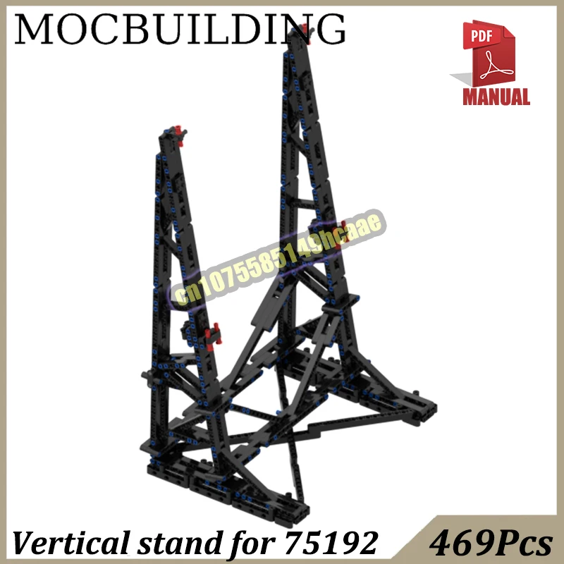 

Vertical Display Stand for 75192 Model Fighters Bracket MOC Building Block Bricks Technology Construction Toys Gift