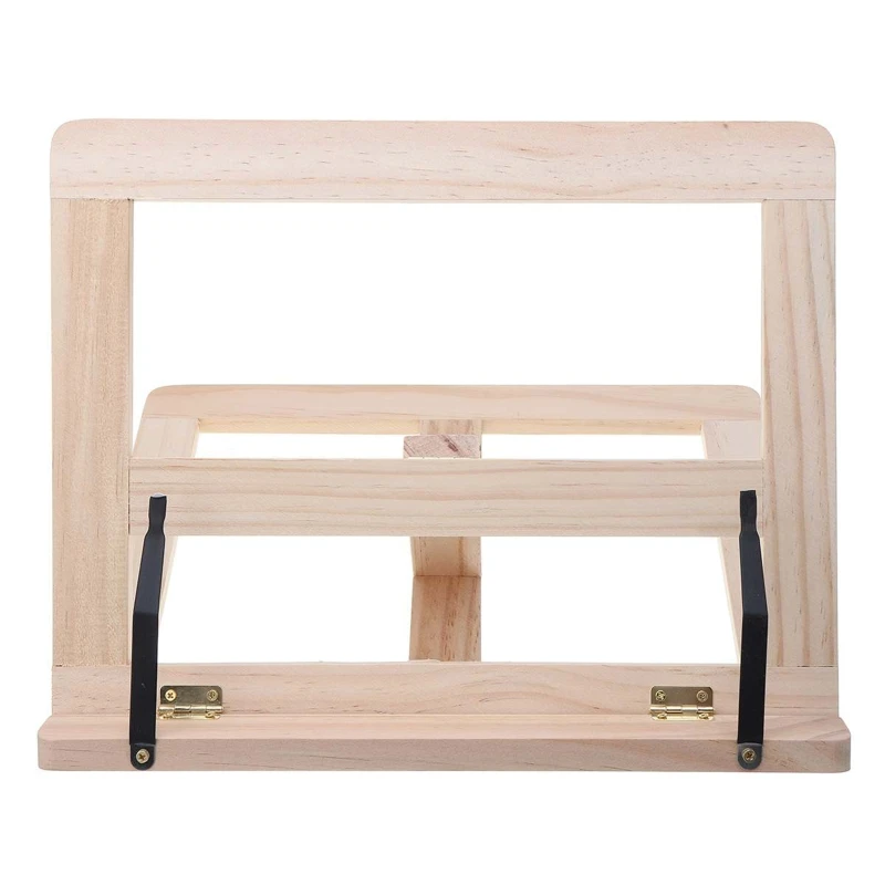 Recipe Adjustable Wooden Bookrest Kitchen Bookrest for Kid Adult