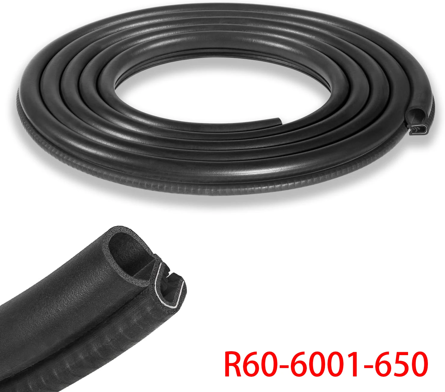 

MX 13.5 Foot 1100 Series Cab Door Rubber Weatherstrip Seal Fit for 1986-2007 Peterbilt 359, 379