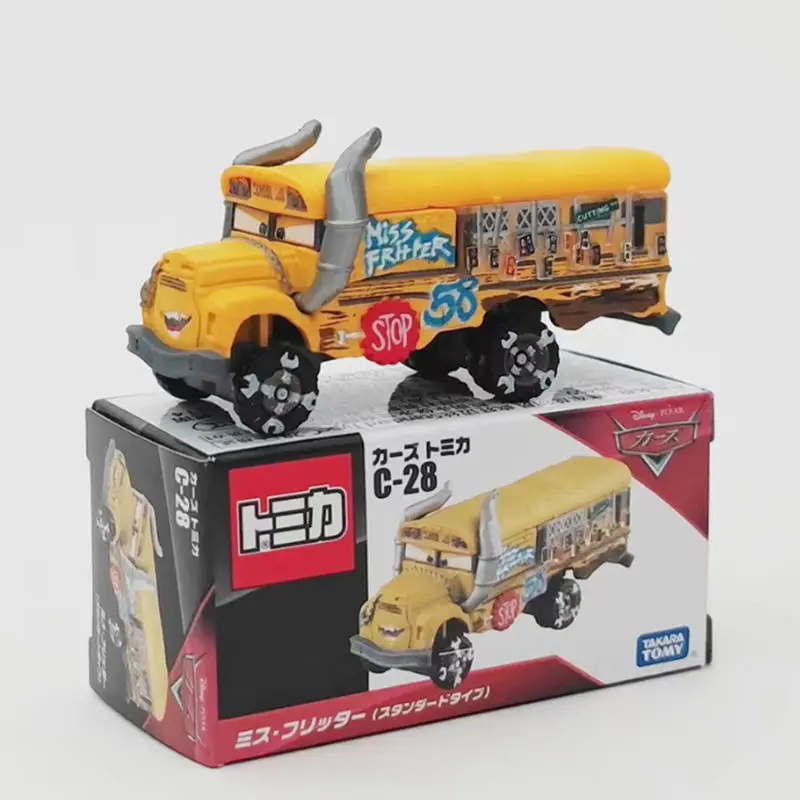 Takara Tomy Tomica Disney Pixar Cars Century Model Kit Diecast Miniature Scale Funny Racing Car Model Boys Toy For Children Gift