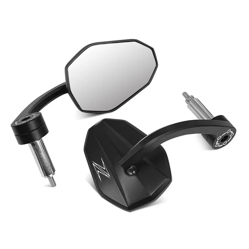 For Kawasaki Z900 Z900SE 2017-2025 Z400 HandleBar Rear View Side Mirror 7/8" 22mm Motorcycle Handlebar End Mirror