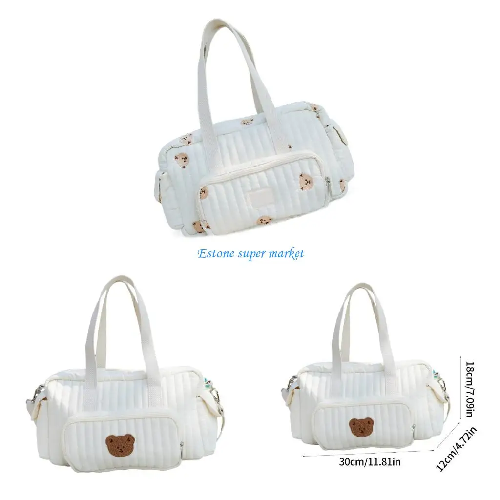 090b Bolsa fraldas fraldas fraldas desenho animado Bolsa organizadora capacidade