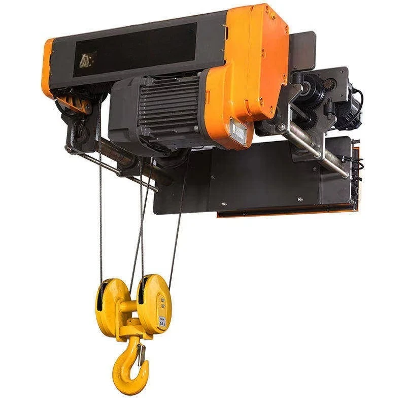 5t 6m Electric Hoist with Cross Beam Trolley Crane EQ Rail for Hoist Crane
