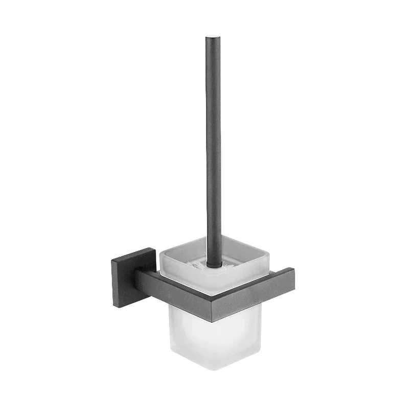 Gunmetal roestvrij staal badkameraccessoire hardware handdoekenrek, toiletrolhouder, badjashaak, handdoekstang