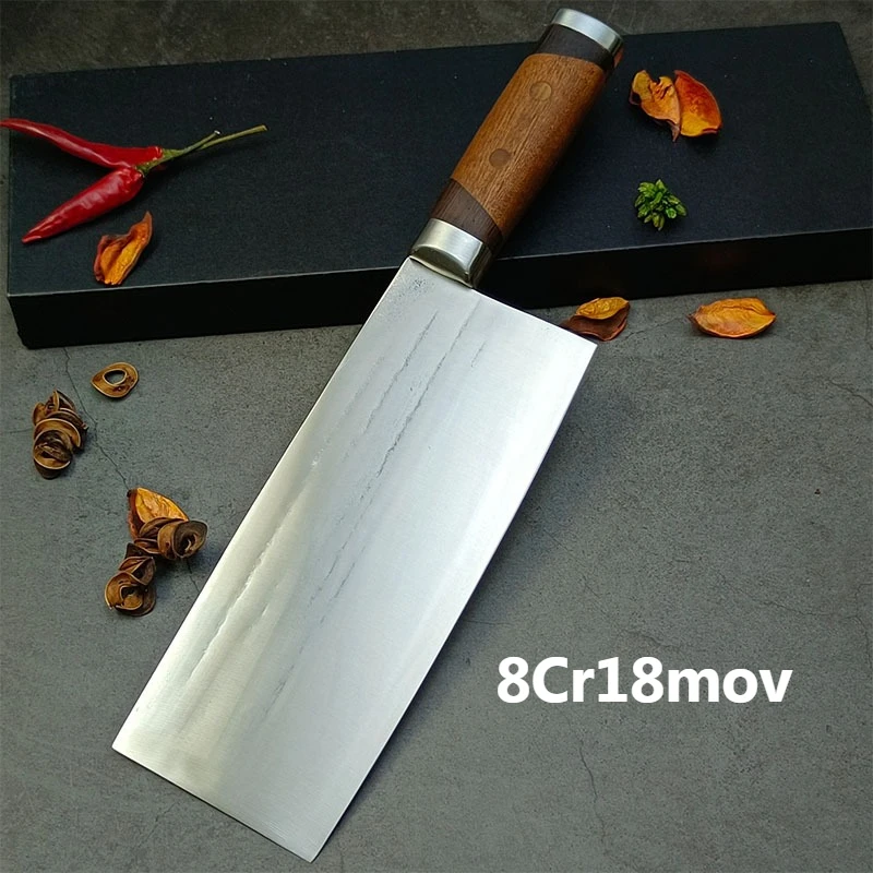 8Cr18 Forged Sashimi Knife Professional Sushi Filleting Knife Japanese Style Kitchen Slicing Chef Knife for Home Use Cleaver