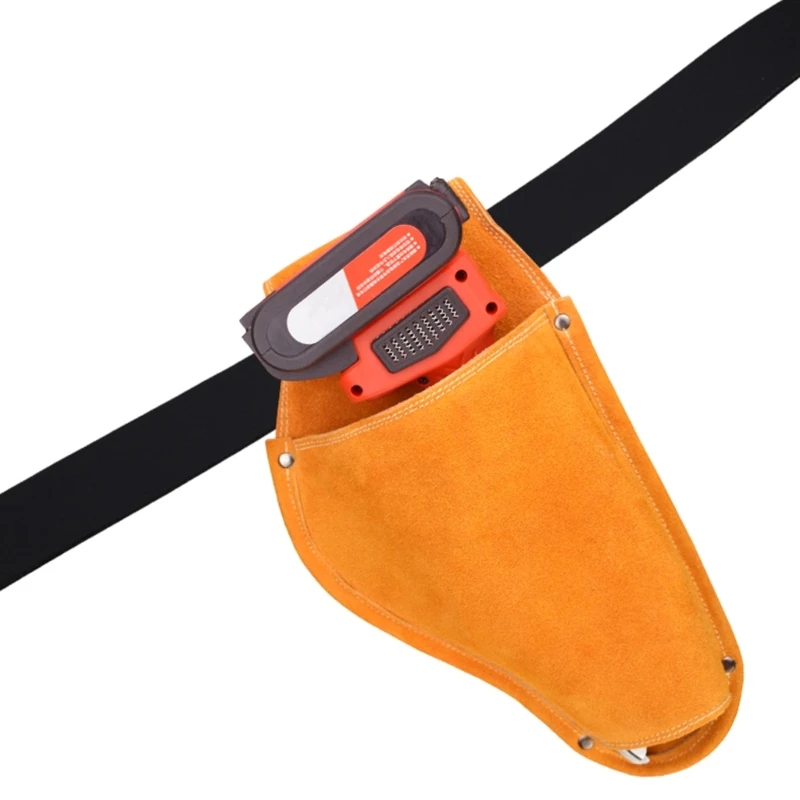 Electrician Holder Scissor Bag Storage Portable Leather Sheath Tool Pruning Gardening Pouch Practical Home Supplies Dropshipping