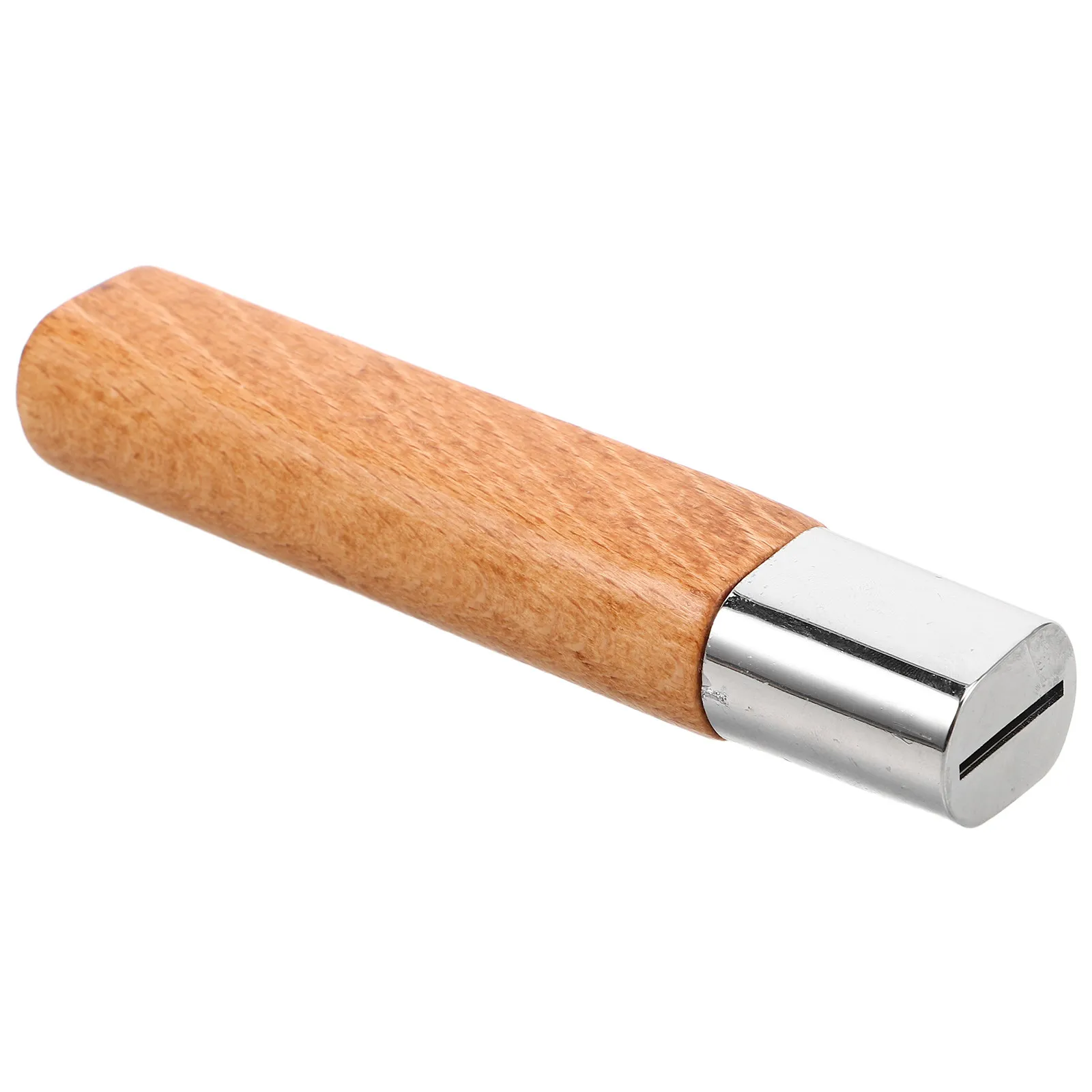 Wooden Iron Knife Handle Replacement Ergonomic Grip for Kitchen Cutter DIY Knife Making Parts and Repair Accessories