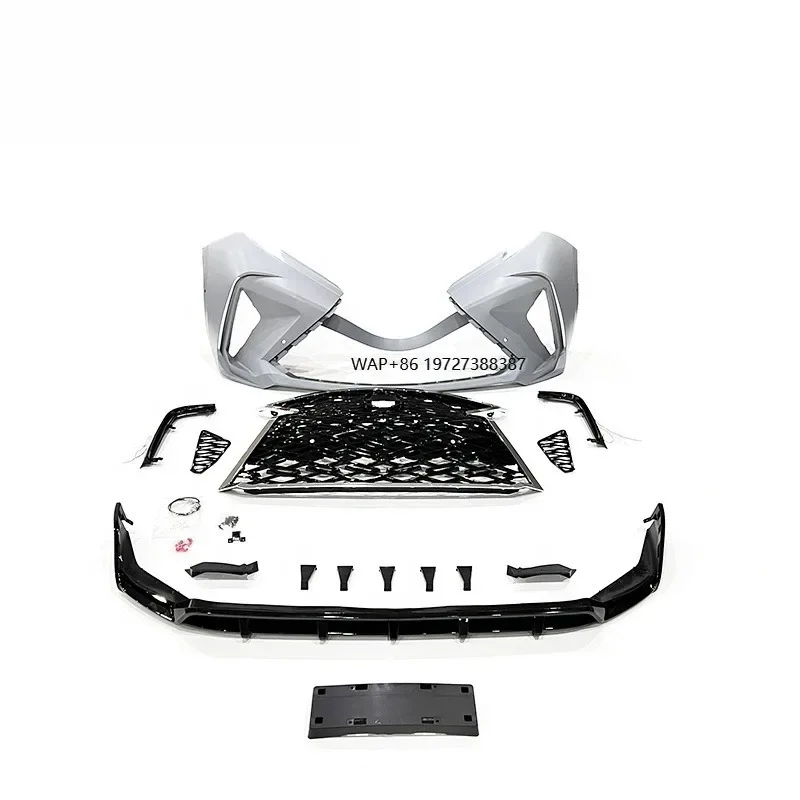 

Sport Style Body Kits for Sienna 2021 2022 PP Front Bumper Lip Spoiler Grille Auto Parts Car Accessories