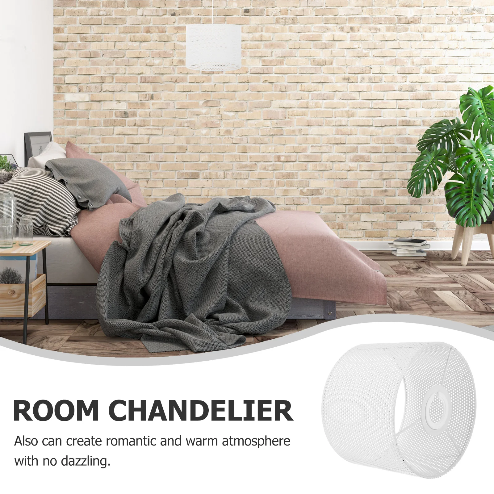 

Iron Lamp Shade E14 E27 Hollow Design Replacement Cover for Table Floor Lamps Modern Vintage Drum Style Rustic Home Decor