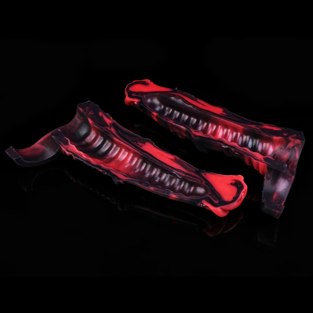 NNSX Animal Horse Penis Sleeve Silicone Cock Sleeve Hollow Dildo Enlarger Reusable Penis Girth Extender Adult Sex Toys For Men