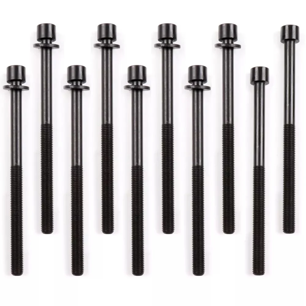 Engine Parts Cylinder Head Bolts Fit 1.8 2.0 2.4 L4 GAS For 07-20 CHRYSLER 200 DODGE AVENGER FIAT 500X JEEP CHEROKEE RAM