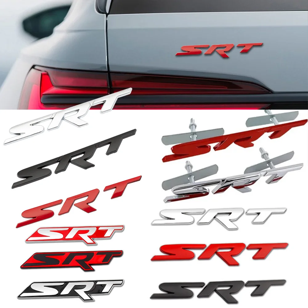 Accesorios de emblema adhesivo para la parrilla delantera del coche, para Dodge SRT Durango Ram Charger Viper Challenger Caliber Avenger Nitro Hellcat