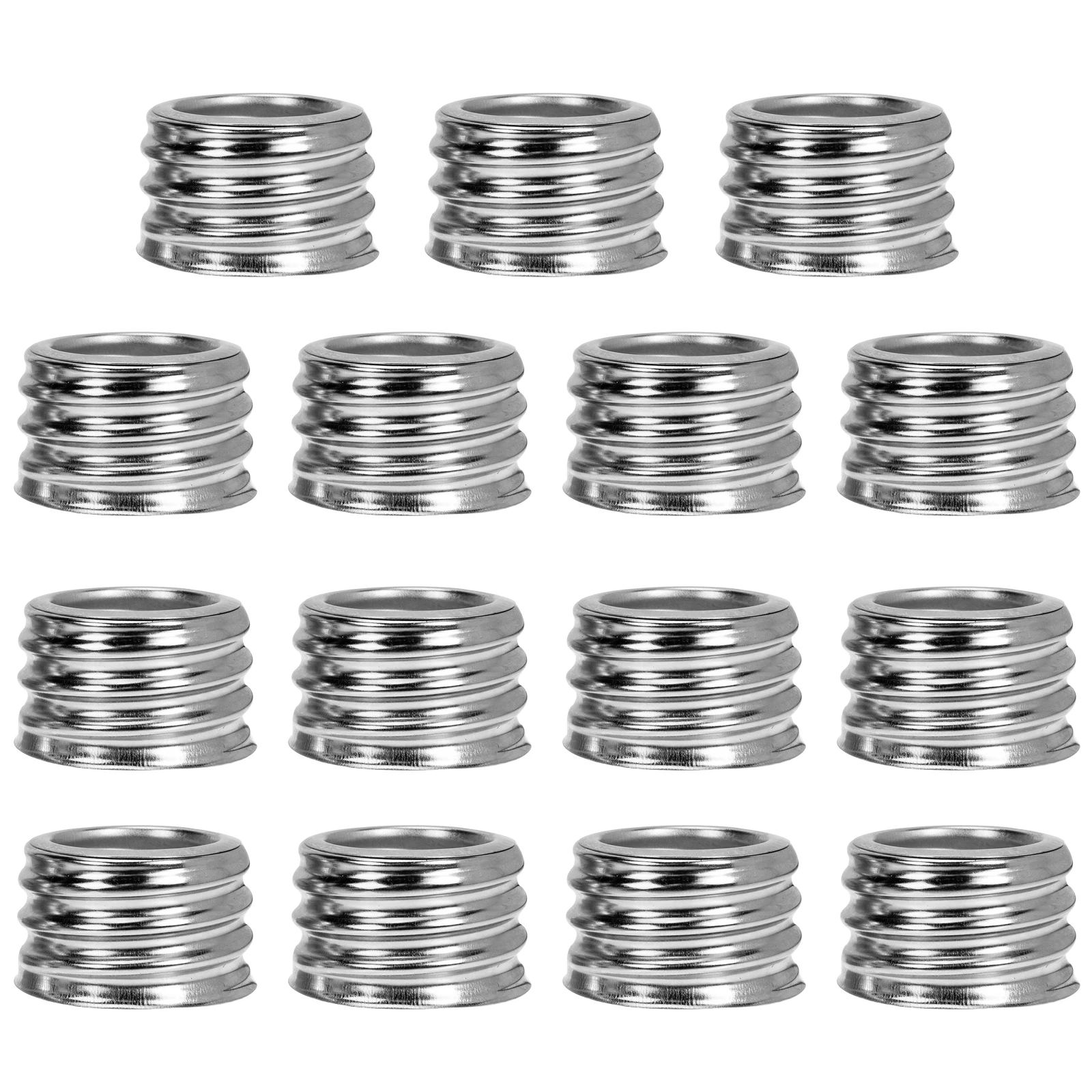 

15pcs E27 to E40 Light Bulb Adapter Socket Converter Aluminum LED Lamp Holder Accessories for Garage Workshop Basement
