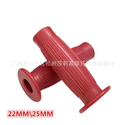 Vintage Rubber Motorcycle Handlebar Grip 7/8" 22MM 1" 25MM Universal Moto Handle Bar Cafe Scooter Accessories Motorbike Parts - Image 16