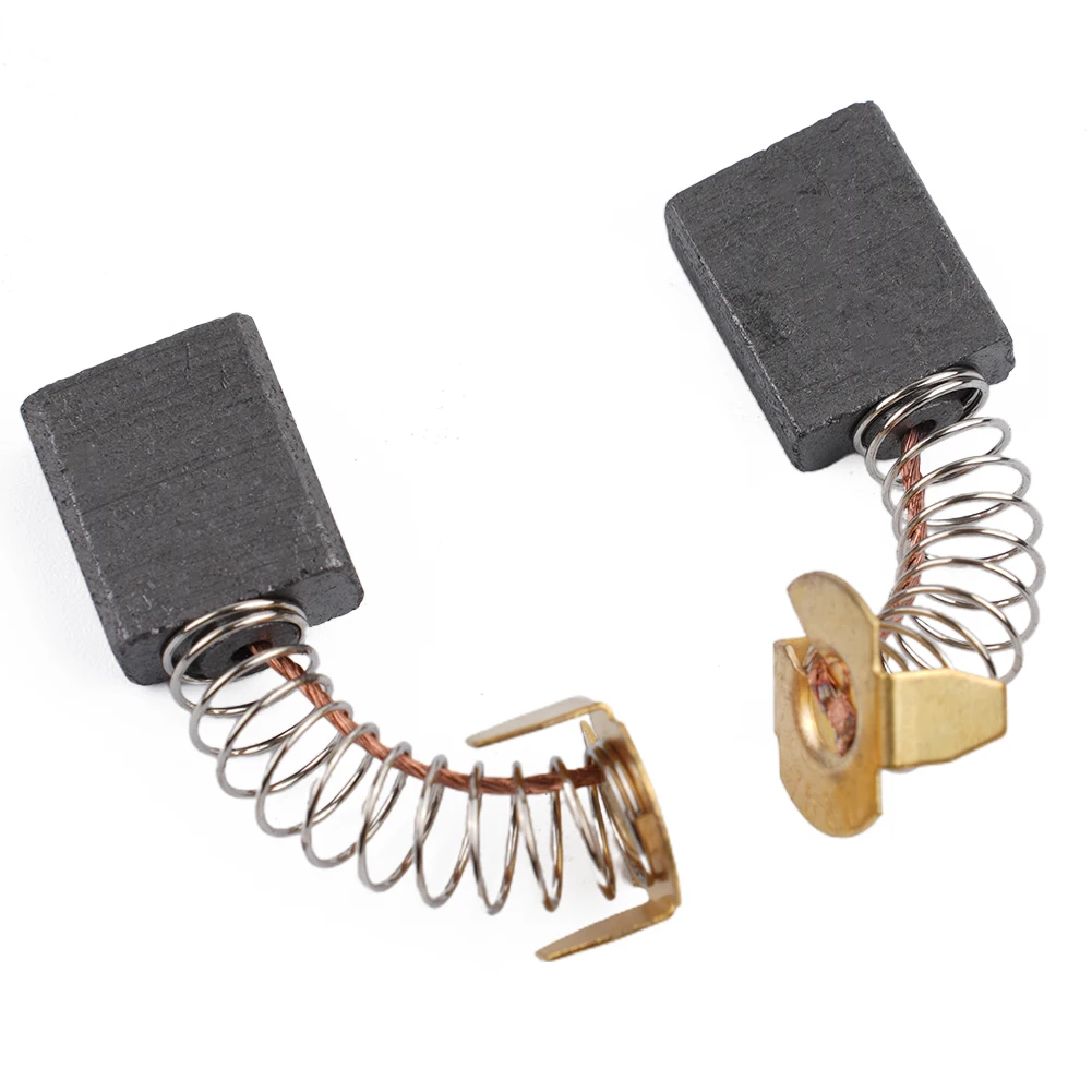 Sikat sikat karbon Motor listrik, alat sikat suku cadang listrik karbon tahan lama 16mm X 13mm X 6mm