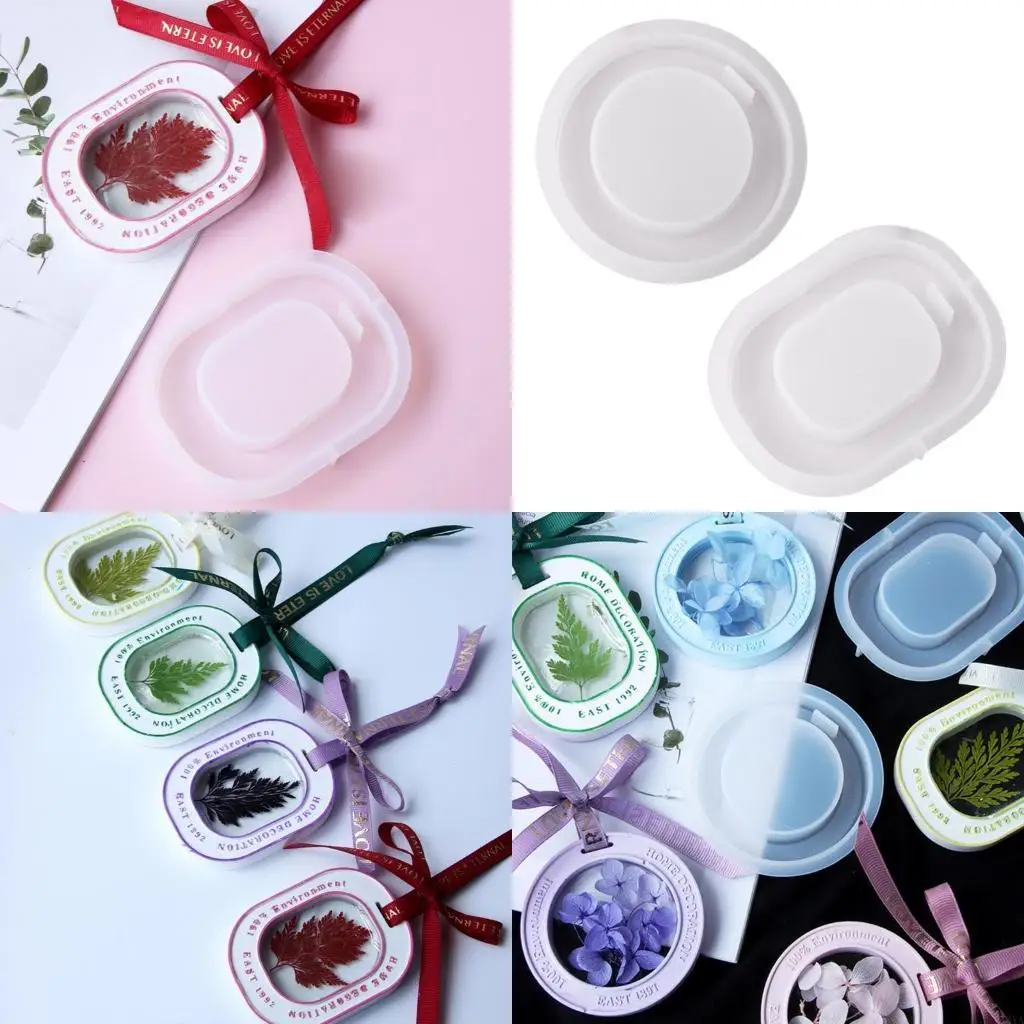 

X4YA DIY Ornament Silicone Mold Epoxy Resin Crafting Mould Pendant Ddecor