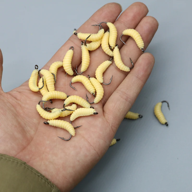 Bionic Pupa – Señuelo de vinilo artificial para cebo suave - imagen 4
