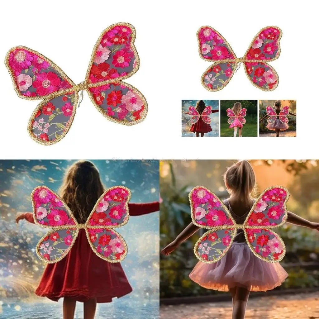 

Butterfly Wing Costume Fantasy Flower Wing for Kids Photography & Stage Props