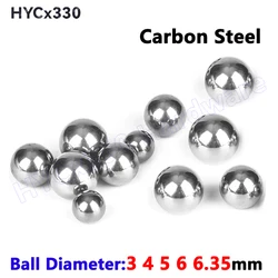 Q235 Carbon Steel Balls Dia 3mm 4mm 5mm 6mm 6.35mm Solid Smooth Round Beads