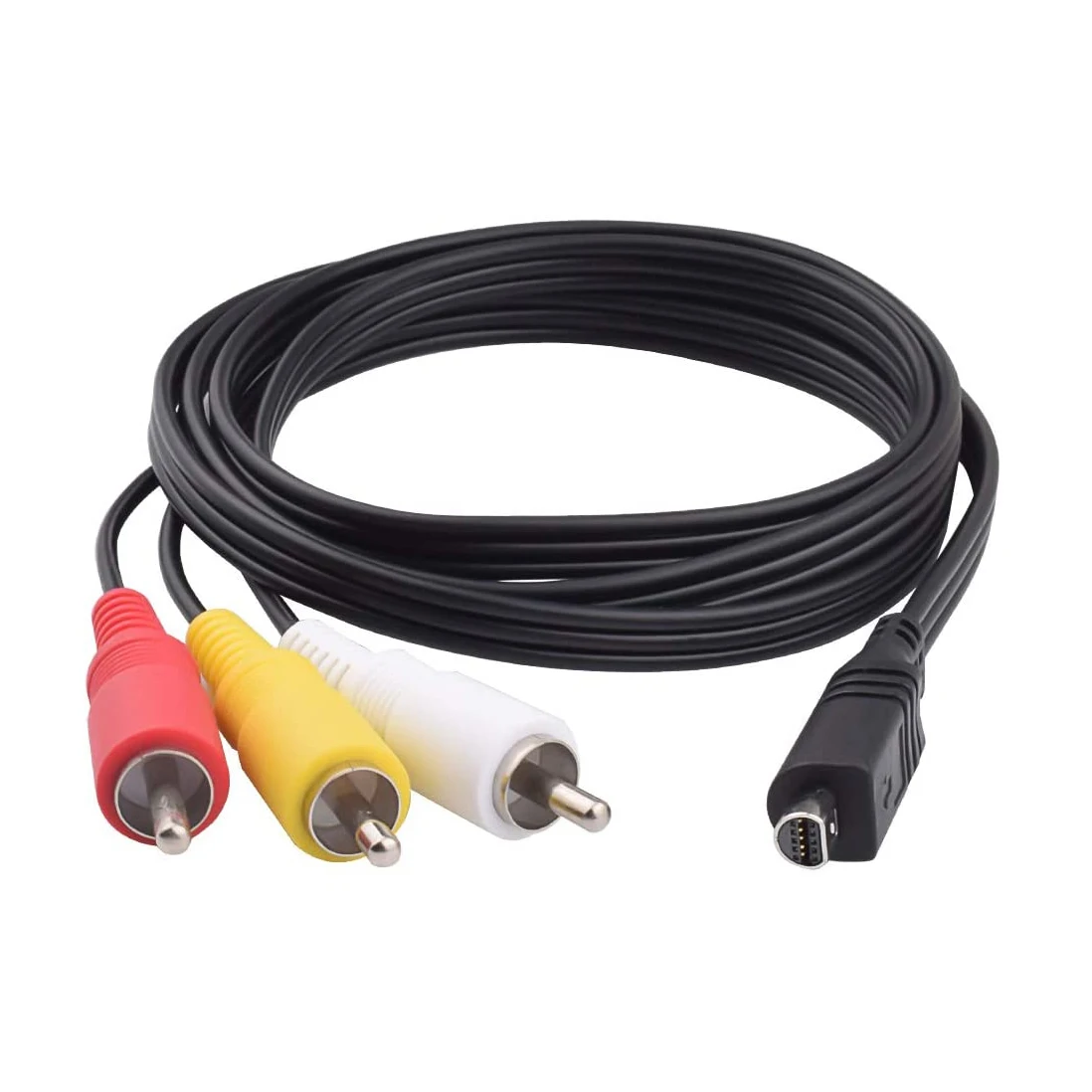 VMC-15FS de repuesto para VMC-30FS, Cable de Audio y vídeo de 10 pines, salida AV de TV, Compatible con videocámara Sony Handycam, DCR-SR90/ DP