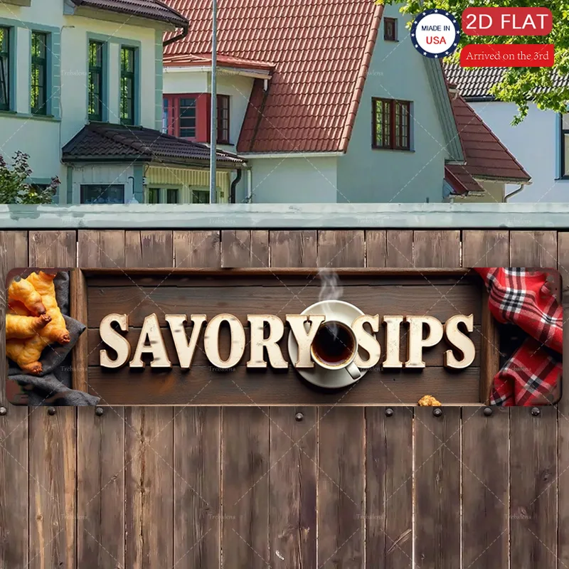 1Pc Metal Sign, 4X1…