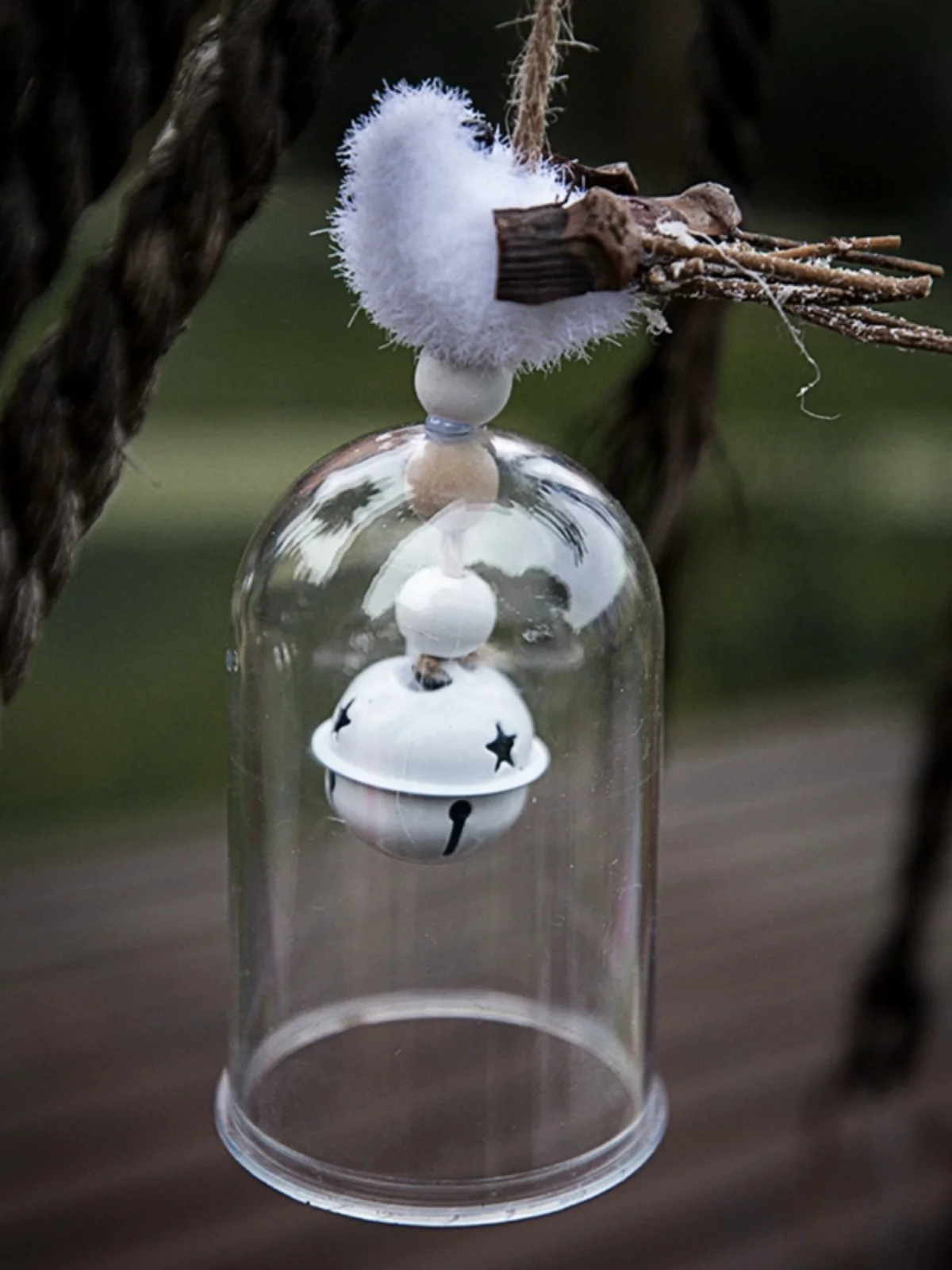 

Christmas Japanese handmade glass wind chime decoration