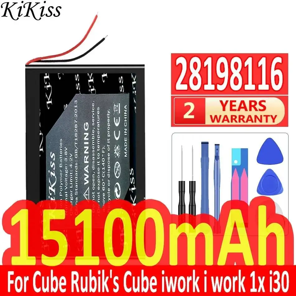 

For Cube Iwork i 1x i30 Laptop Good Low-Temperature Performance 28198116 15100mAh Tablet Battery Long-Lasting