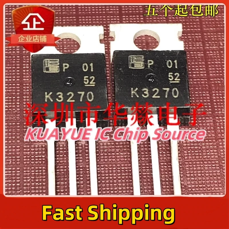 10PCS-30PCS  K3270  2SK3270   TO-220  60V  80A  Fast Shipping Quality Guarantee