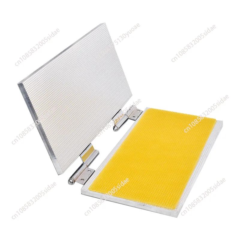 Full Aluminum Beeswax Embossing Mold Machine Printer Beewaxs Foundation Sheet Mold Wax Comb Embosser Mill Machine