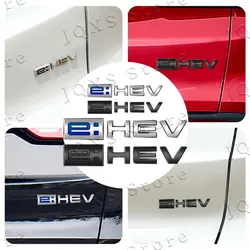 3D ABS Plastic Emblem Car Side Fender Badge Car Rear Trunk Sticker For Honda Odyssey Accord Hybrid e: HEV Logo Accessories
