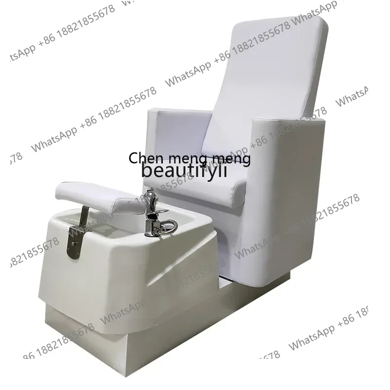 أريكة حمام XZ1Foot كرسي يدوي لغسل القدمين، أريكة تدليك الحمام، أريكة تجميل الأظافر