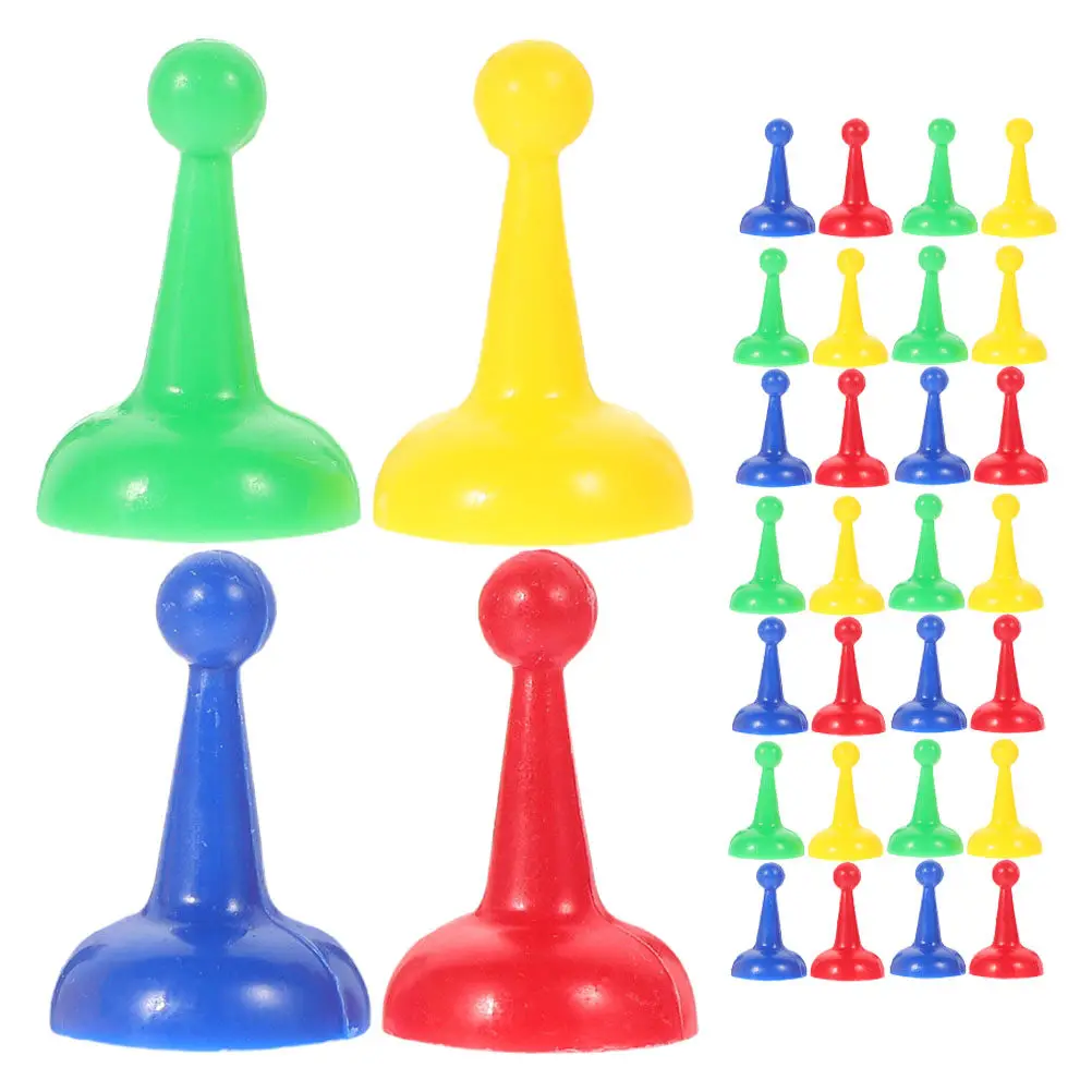 

Набор из 32 разноцветных пластиковых фишек для настольной игры «Летающие шахматы», легкие сменные аксессуары для настольных игр