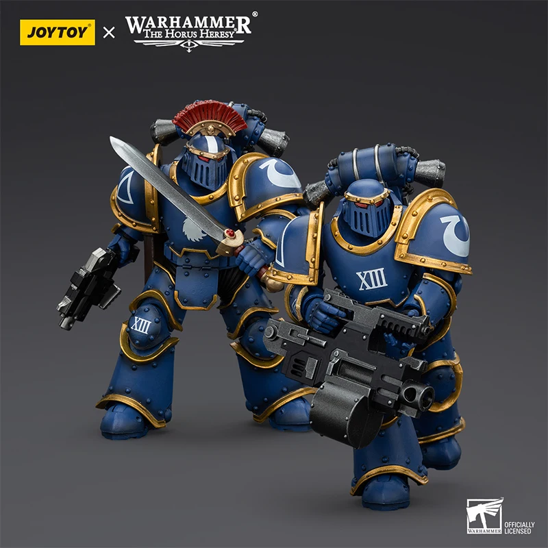 Joytoy warhammer the horus heresy figuras de ação 1/18 escala legião mkii esquadrão tático articulado modelo militar brinquedos ornamento